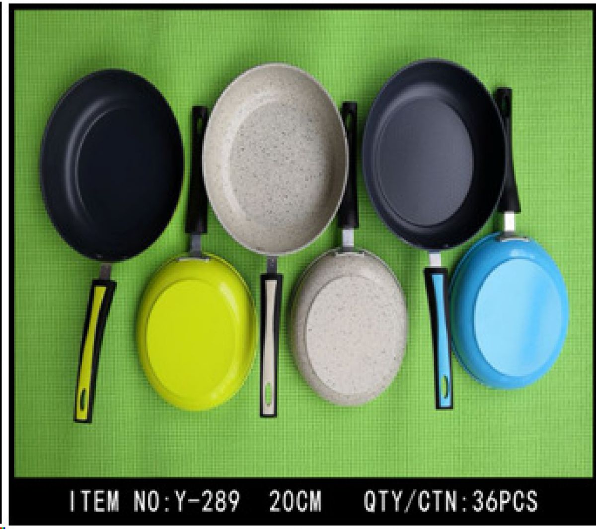 FRY PAN WARNA Y-289 ISI 36 PCS