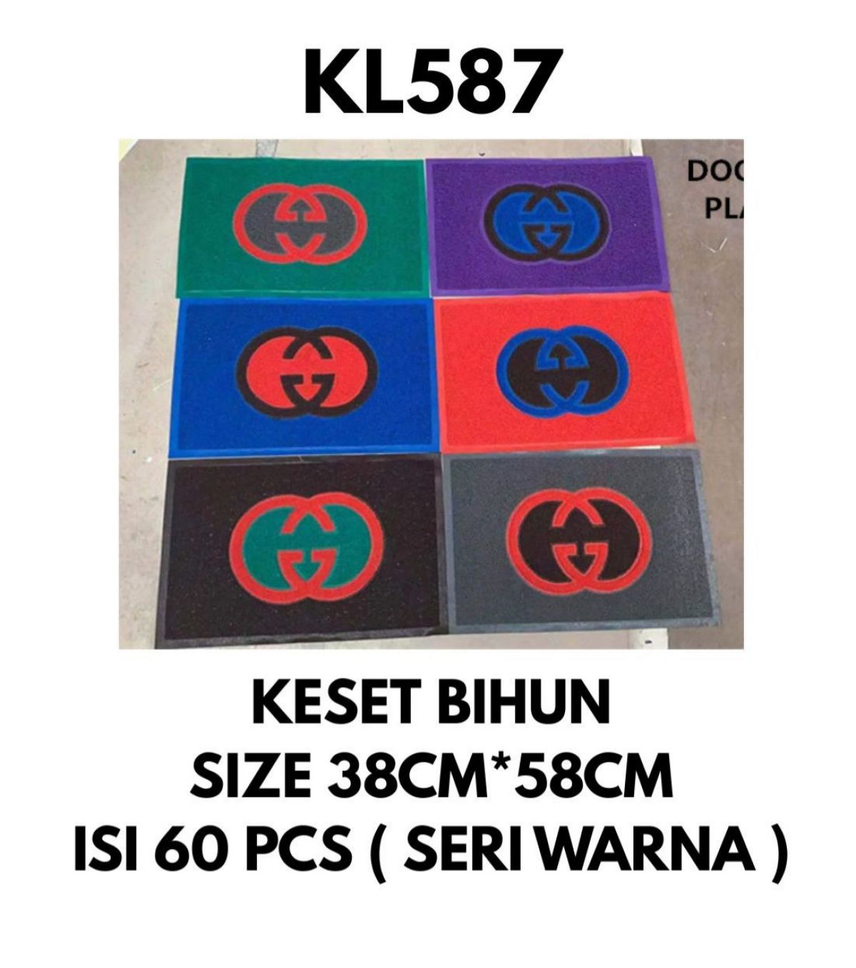 KESET BIHUN KL587 SIZE 38CM * 58CM ISI 60 PCS