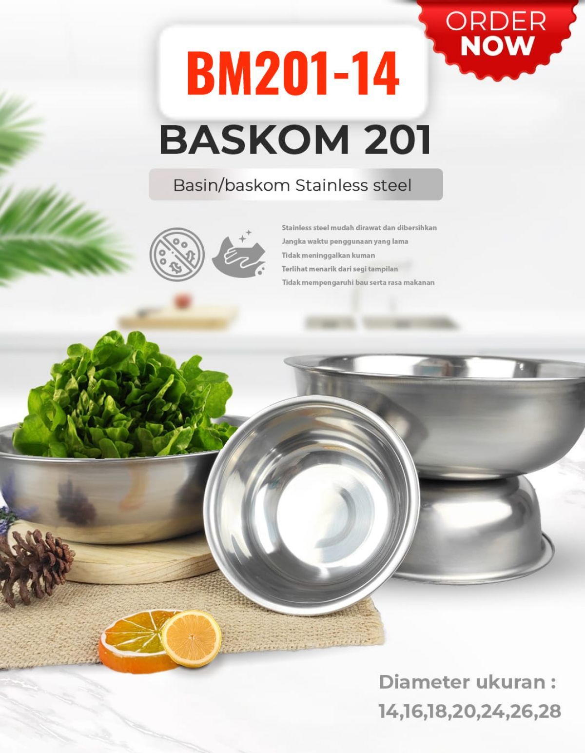 BASKOM 201 14CM