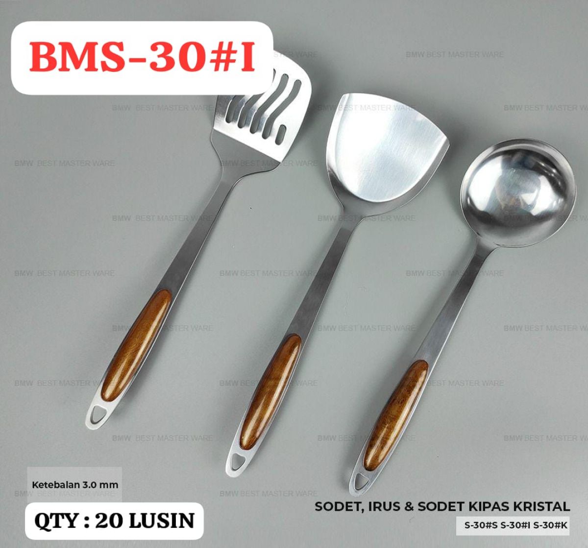 IRUS KRISTAL BMS-30#I ISI 20 LUSIN